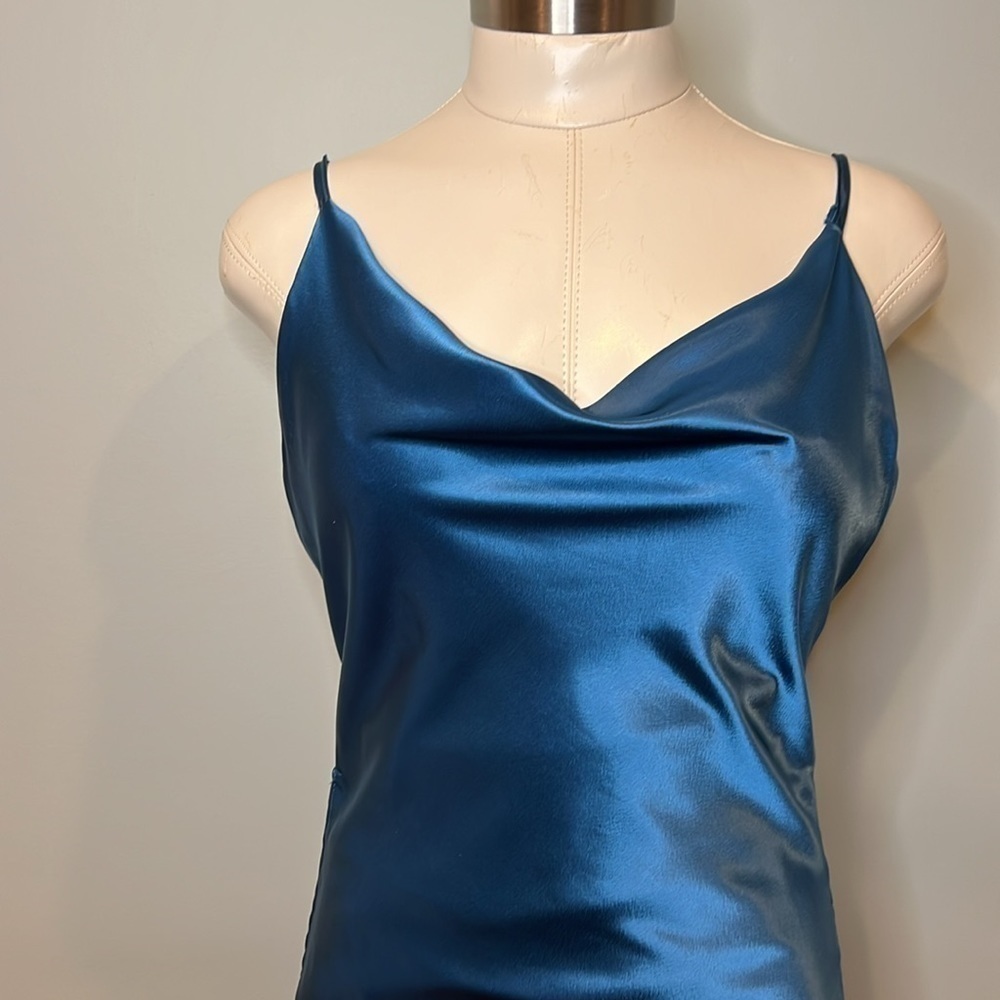 Women’s Blue Adjustable Dress - Picture 3 of 11